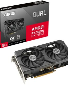 Asus Dual AMD Radeon RX 7600 Evo OC (8GB GDDR6)