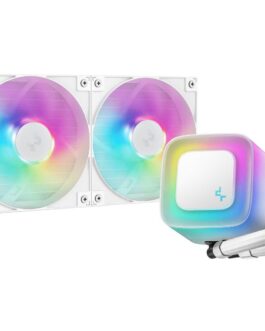 Deep Cool LE240 v2 240mm ARGB Liquid Cooler (White)