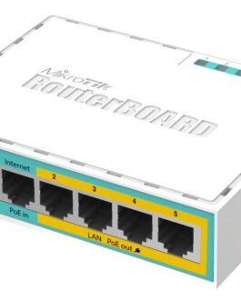 MikroTik RouterBOARD hEX PoE Lite 5-port Router