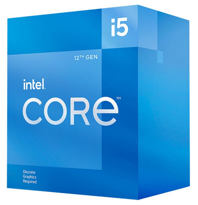 Intel Core i5-12400F 2.5GHz 6x P-Cores LGA1700