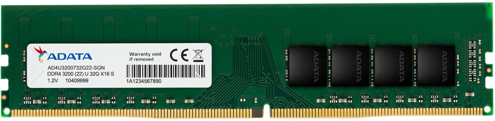 ADATA Premier 16GB (DDR4-3200, CL22) Desktop RAM