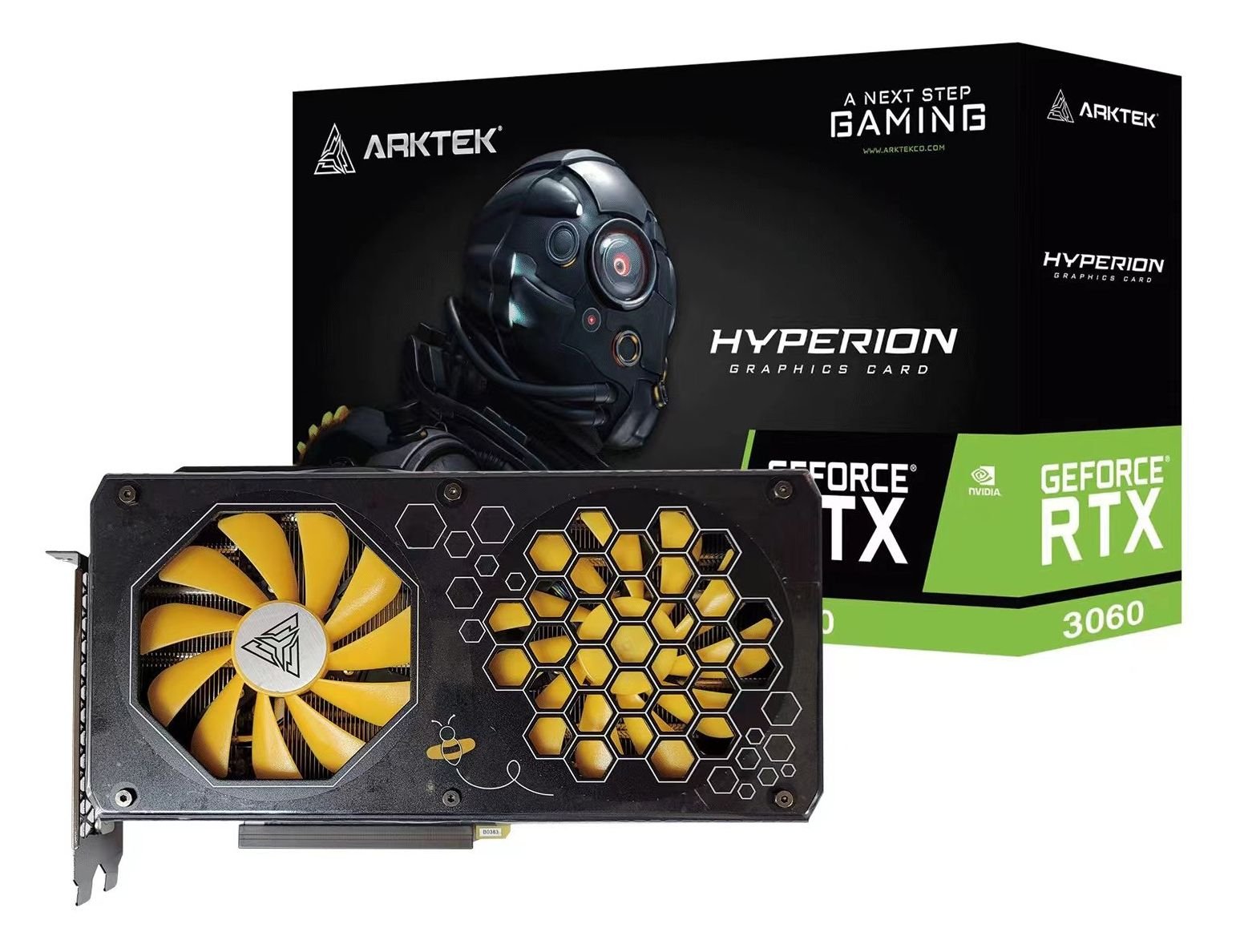 Arktek Hyperion GeForce RTX™ 3060 (12GB GDDR6)