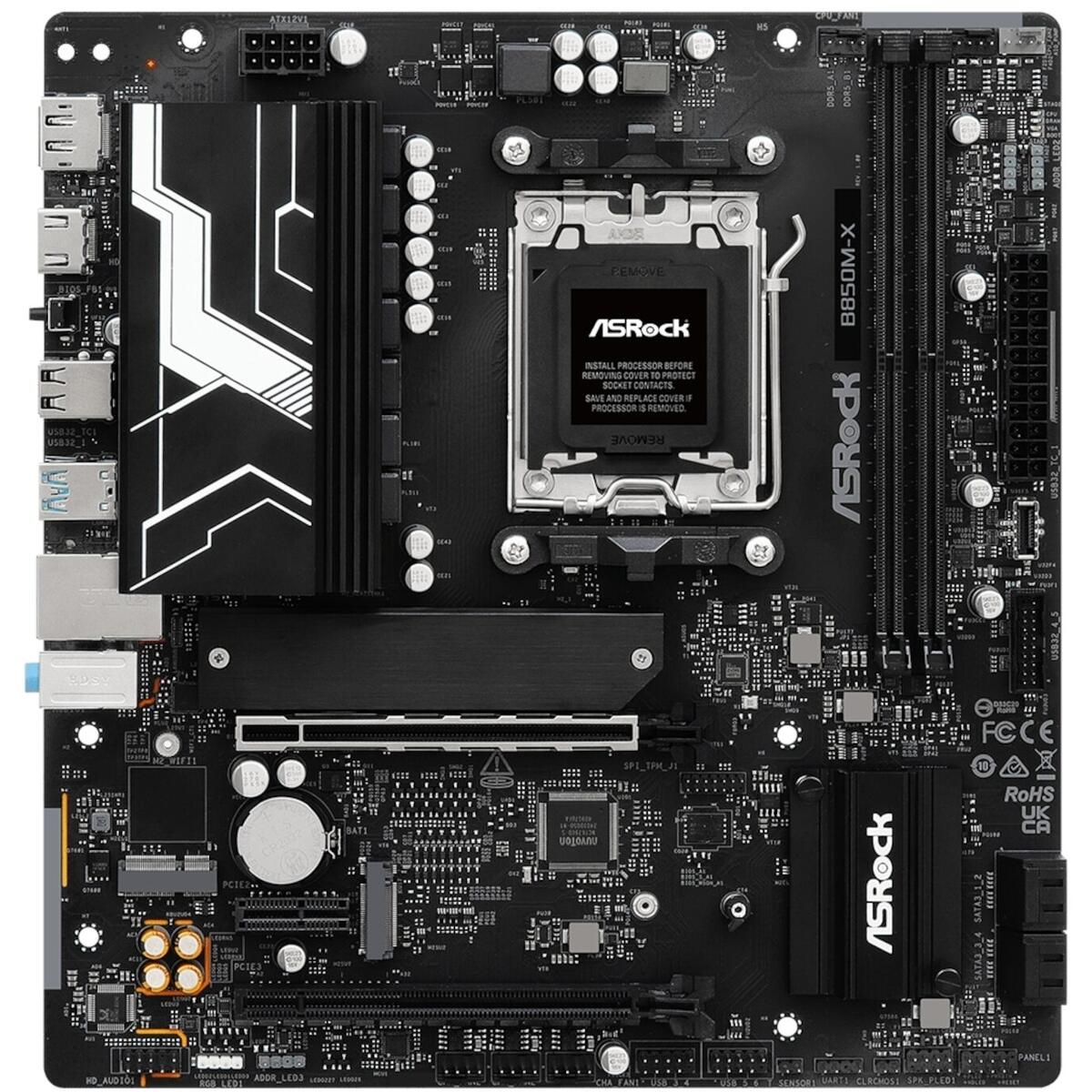 ASRock B850M-X WiFi (AMD AM5) Motherboard - Image 2
