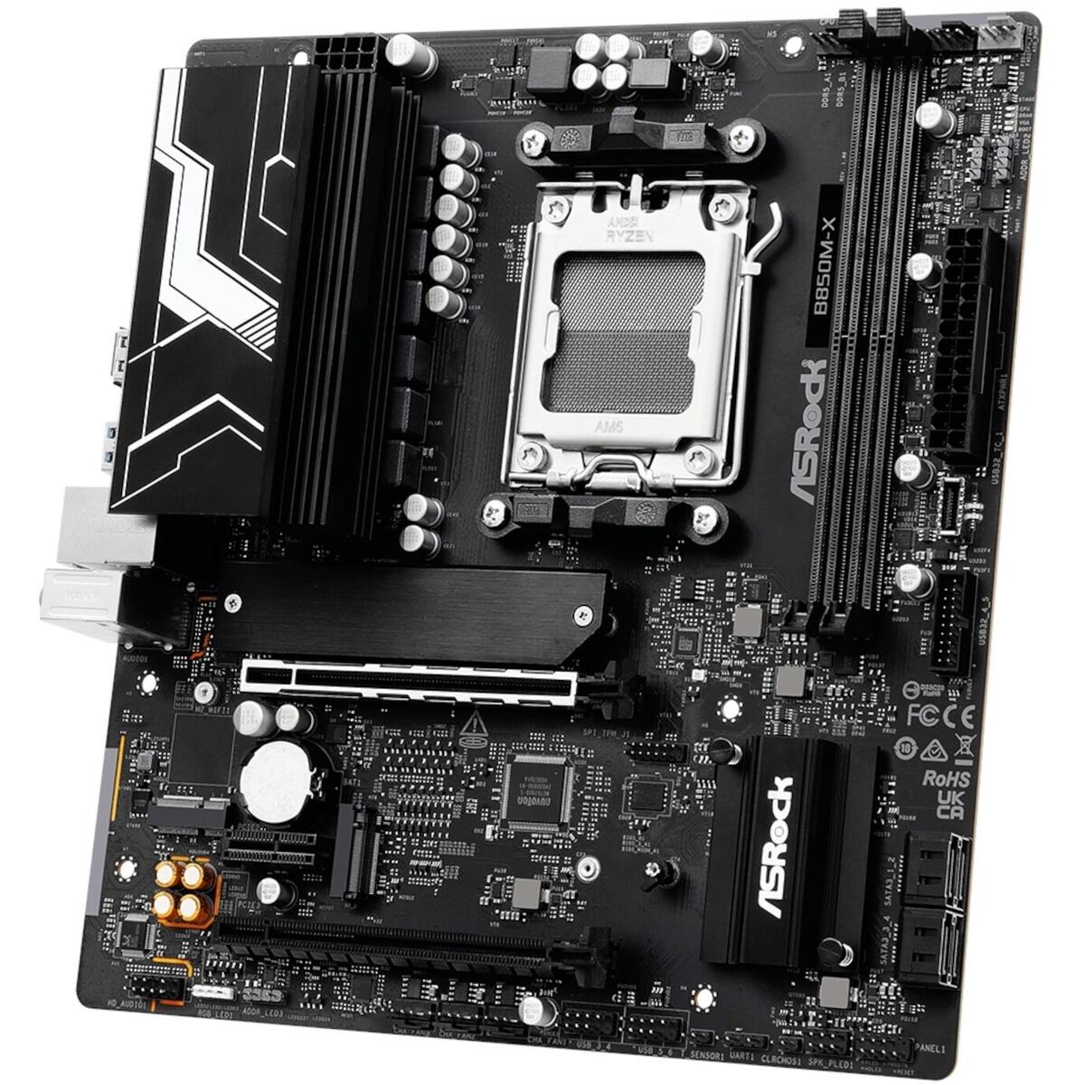 ASRock B850M-X WiFi (AMD AM5) Motherboard - Image 4
