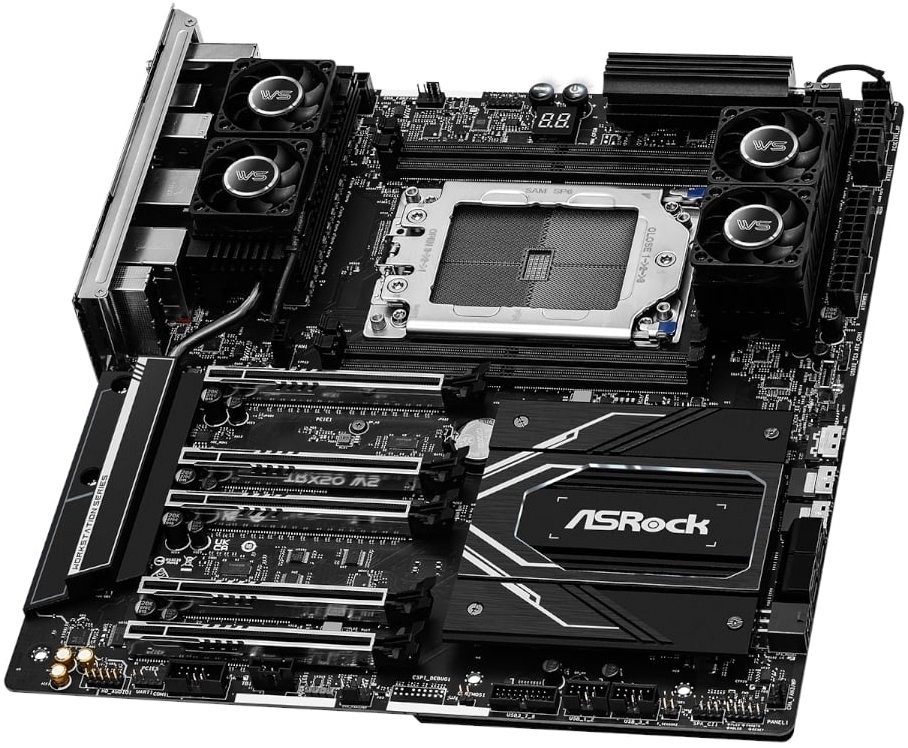 ASRock TRX50 WS (AMD sTRX5) Motherboard - Image 3
