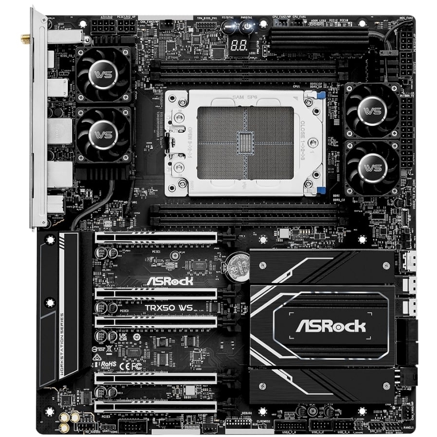 ASRock TRX50 WS (AMD sTRX5) Motherboard - Image 4