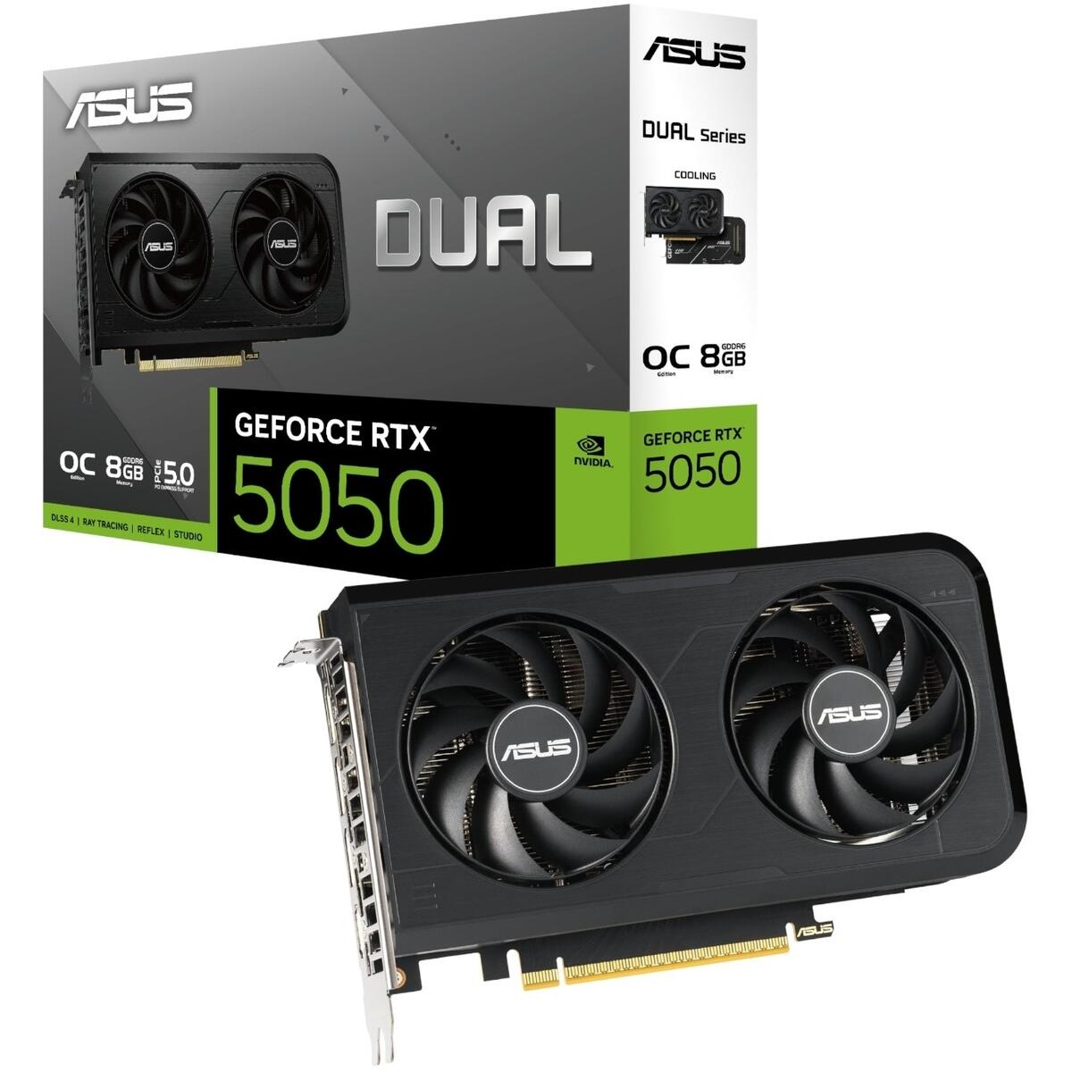Asus Dual GeForce RTX™ 5050 OC (8GB GDDR6)