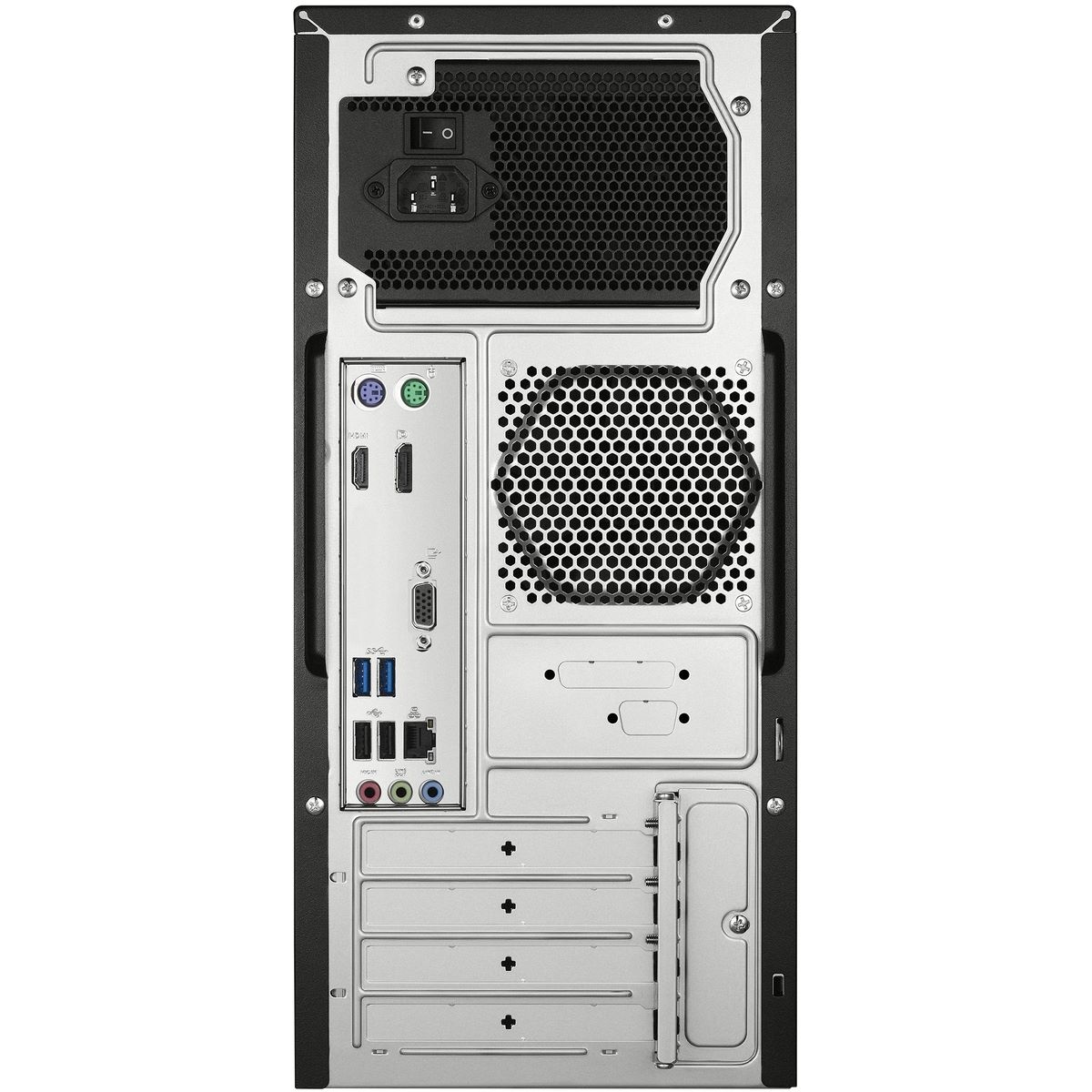 Asus ExpertCenter D500TD (Intel Core i5 4.4GHz, 8GB DDR4, 512GB SSD) Desktop PC - Image 3