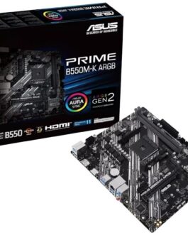 Asus Prime B550M-K ARGB (AMD AM4) Motherboard