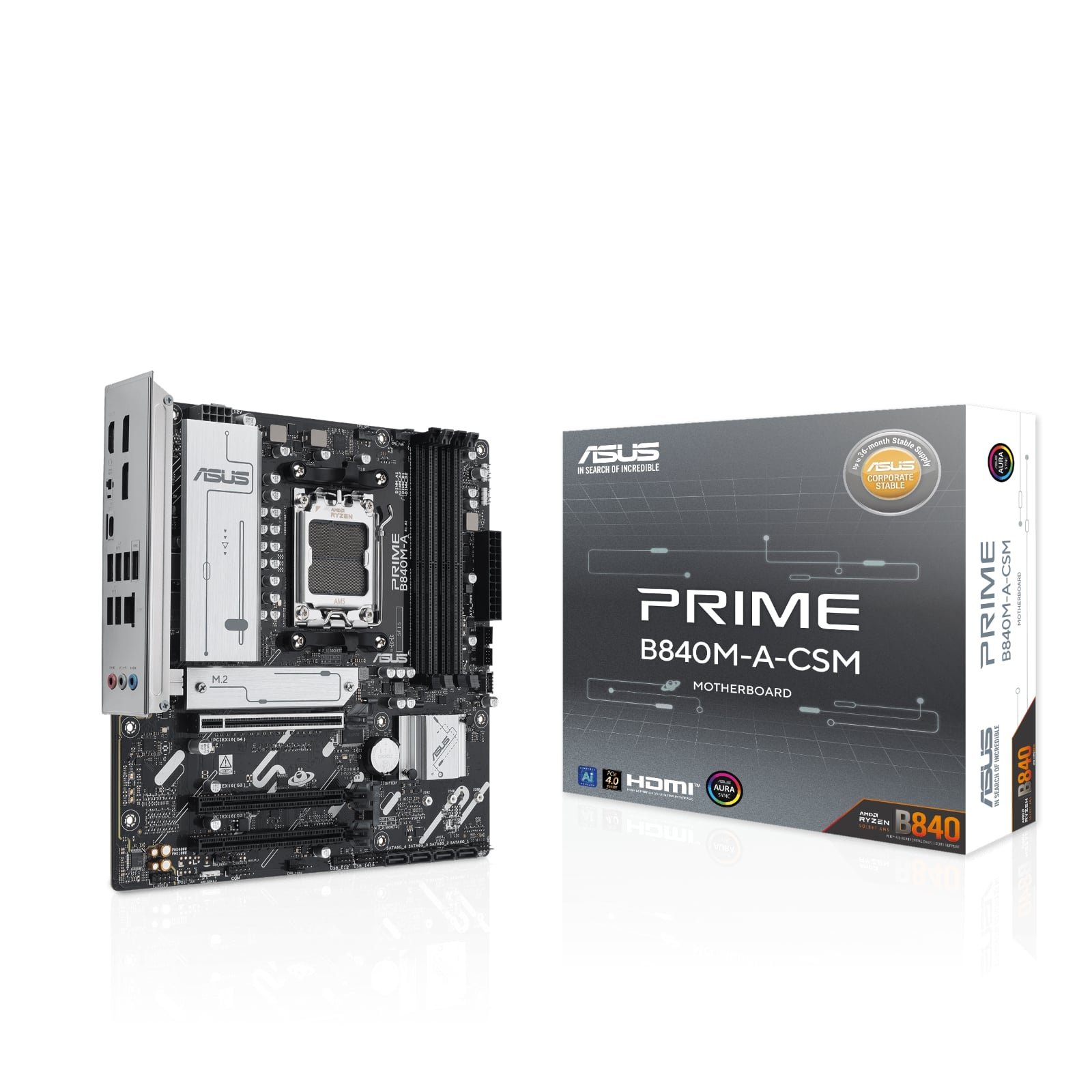 Asus Prime B840M-A-CSM (AMD AM5) Motherboard