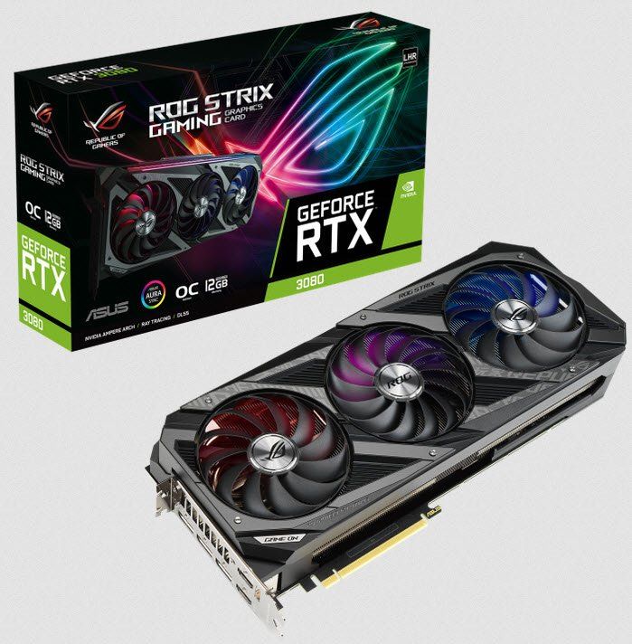 Asus ROG Strix GeForce RTX™ 3080 OC (12GB GDDR6X)