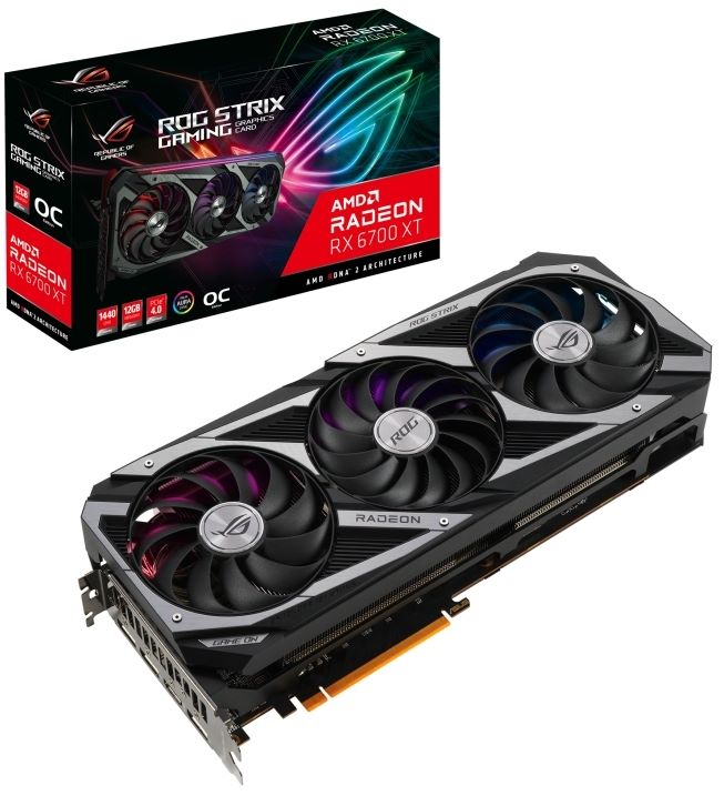 Asus ROG Strix Radeon™ RX 6700 XT Gaming OC (12GB GDDR6)