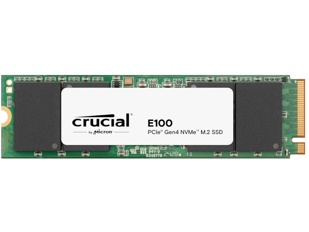 Crucial E100 M.2 PCIe4x4 480GB SSD