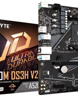 Gigabyte A520M DS3H V2 (AMD AM4) Motherboard