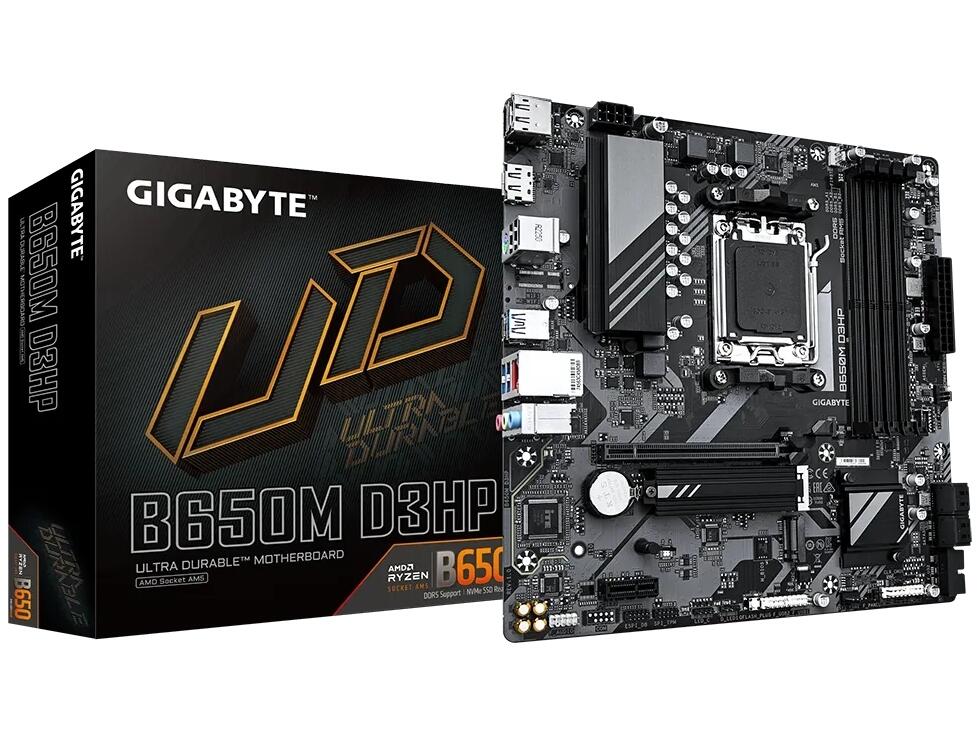 Gigabyte B650M D3HP (AMD AM5) Motherboard
