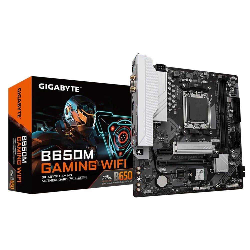Gigabyte B650M Gaming WiFi (AMD AM5) Motherboard