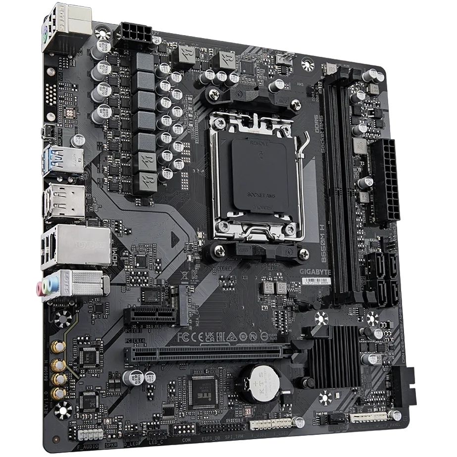 Gigabyte B650M H (AMD AM5) Motherboard - Image 2