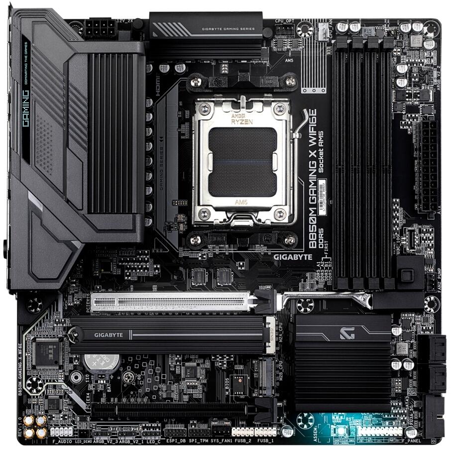 Gigabyte B850M Gaming X WiFi6E (AMD AM5) Motherboard - Image 2