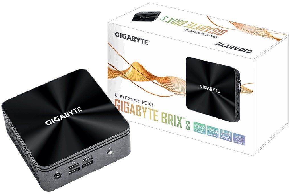 Gigabyte Brix™ S (Intel Core i7 4.9GHz, No RAM, No SSD) Compact PC