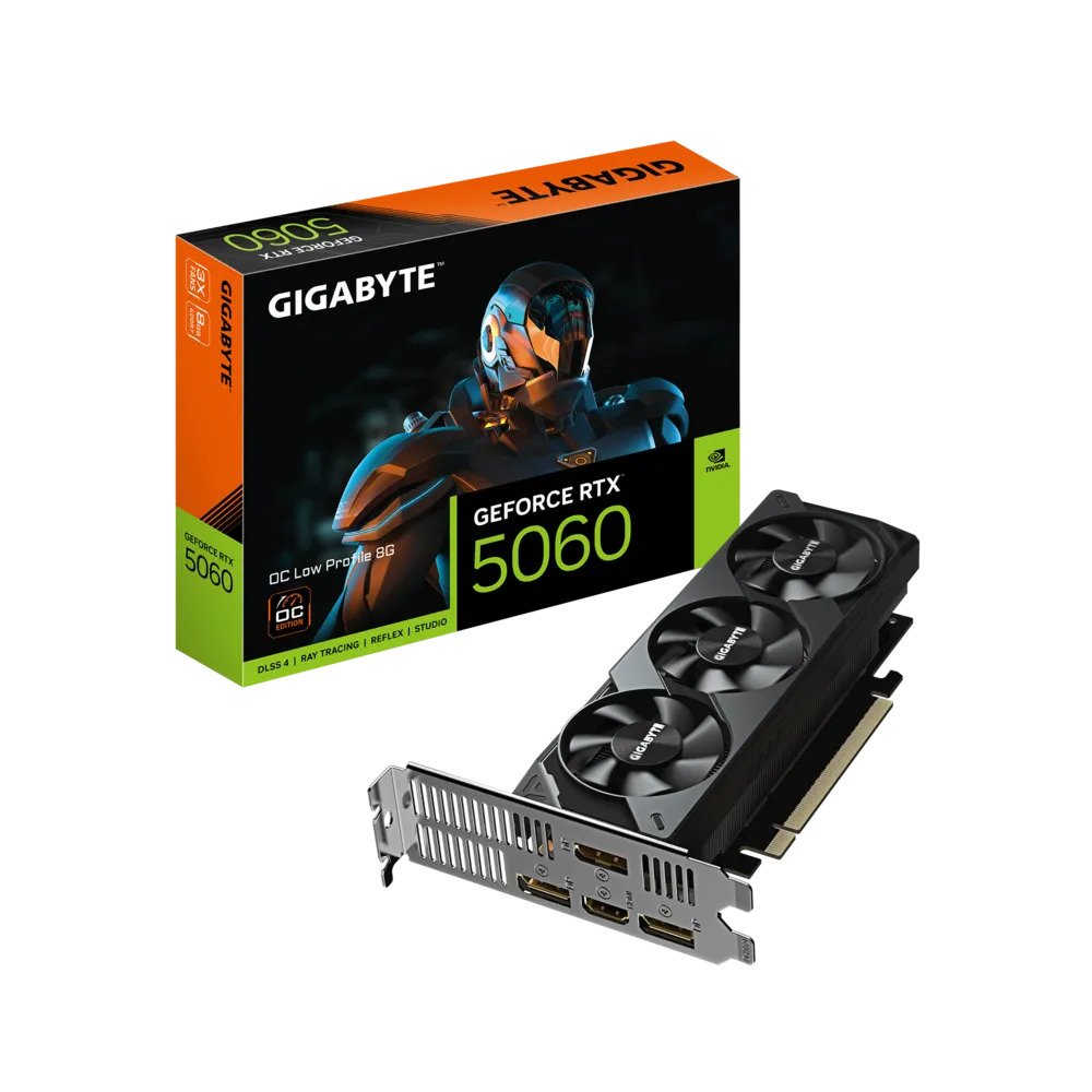 Gigabyte GeForce RTX™ 5060 Low Profile OC (8GB GDDR7)