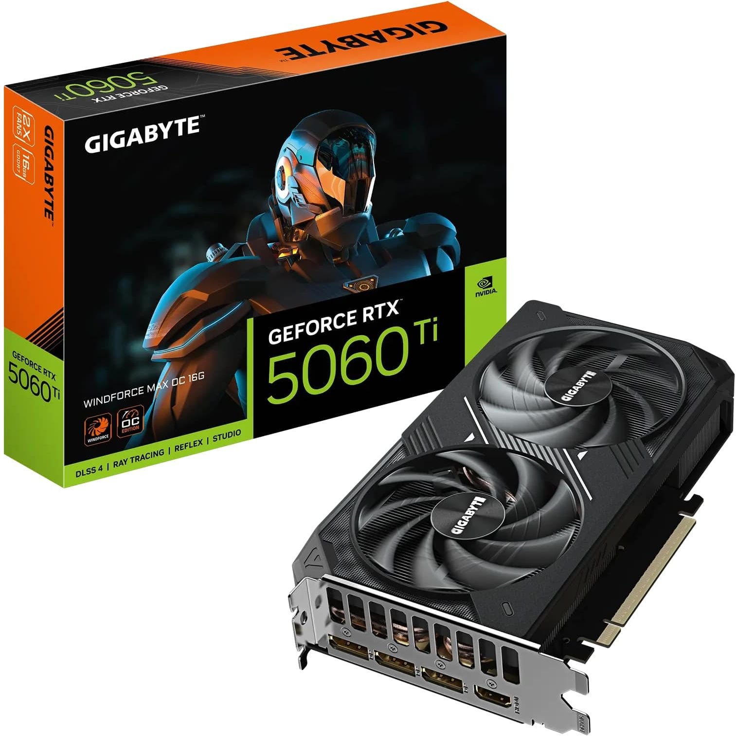 Gigabyte GeForce RTX™ 5060 Ti Windforce OC Max (16GB GDDR7)
