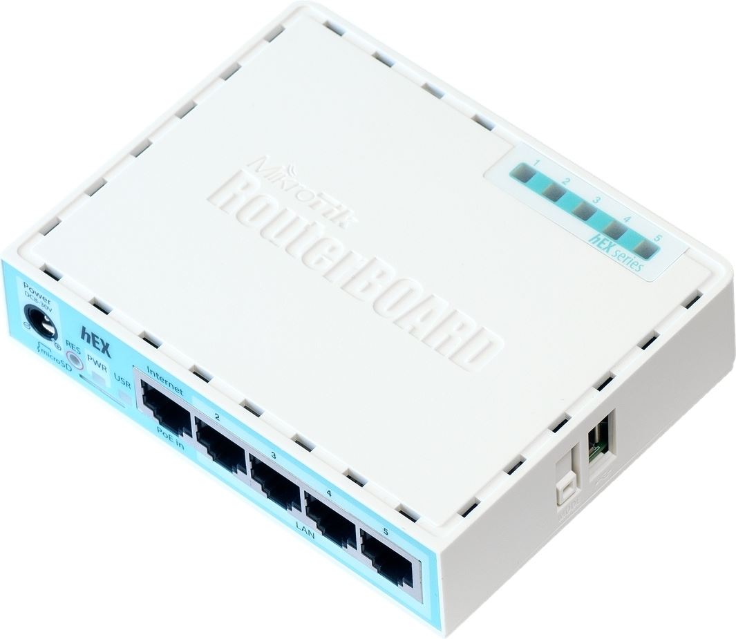 MikroTik RouterBOARD hEX 5 Gigabit Ethernet Router