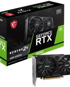MSI GeForce RTX™ 3050 Ventus 2X OC (6GB GDDR6)