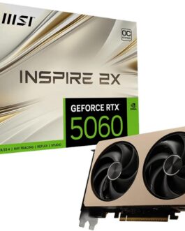 MSI GeForce RTX™ 5060 Inspire 2X OC (8GB GDDR7)