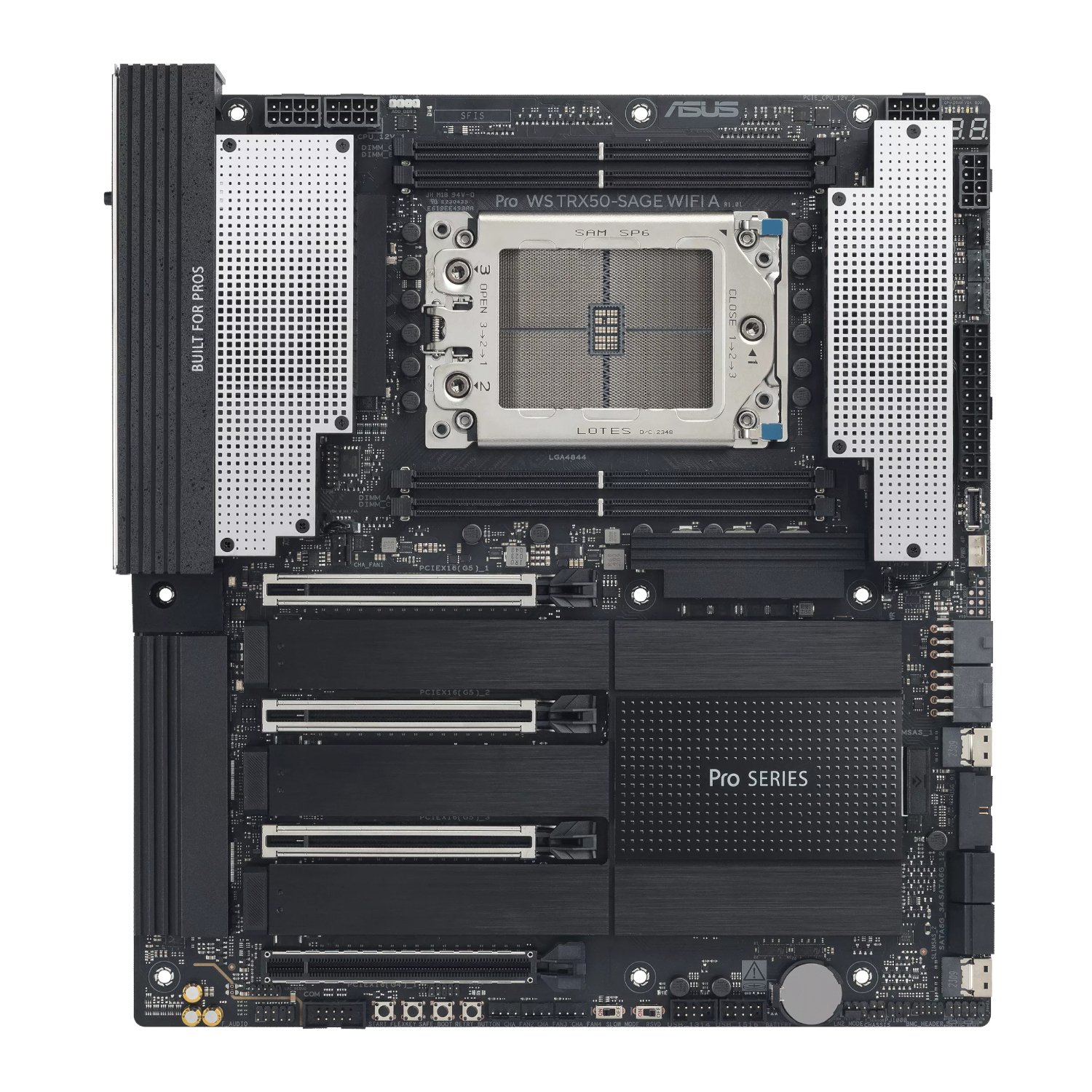 Asus Pro WS TRX50-SAGE WiFi A (AMD sTRX5) Motherboard - Image 2