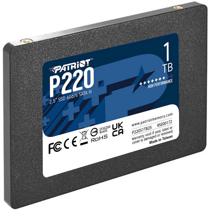 Patriot P220 1TB 2.5" SSD