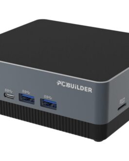 PCBuilder CUBE-N100 (Intel N100 3.4GHz, 8GB DDR4, 512GB SSD) Mini PC