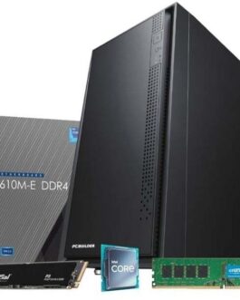 PCBuilder Home Master (Intel Core i5 4.4GHz, 16GB DDR4, 500GB SSD) Desktop PC