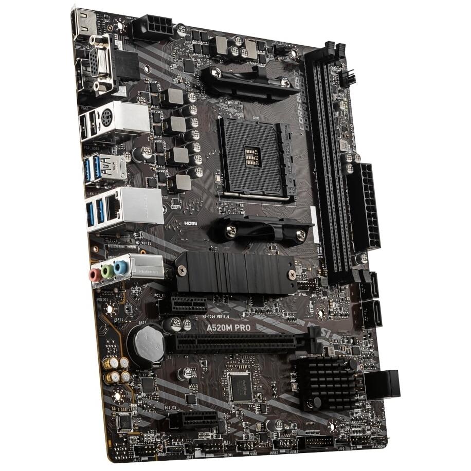 PCBuilder Home Master (AMD Ryzen 7 5700G 3.8GHz 8-Core, 8GB DDR4, A520M Motherboard) Desktop PC - Image 3