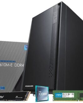 PCBuilder Office Master (Intel Core i5 4.4GHz, 16GB DDR4, 500GB SSD) Desktop PC