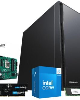 PCBuilder Office Master (Intel Core i5 4.7GHz, 16GB DDR5, 480GB SSD) Desktop PC