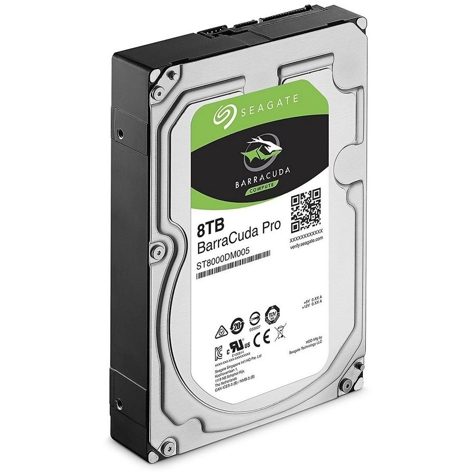 Seagate® BarraCuda™ 8TB 5400RPM 3.5" HDD