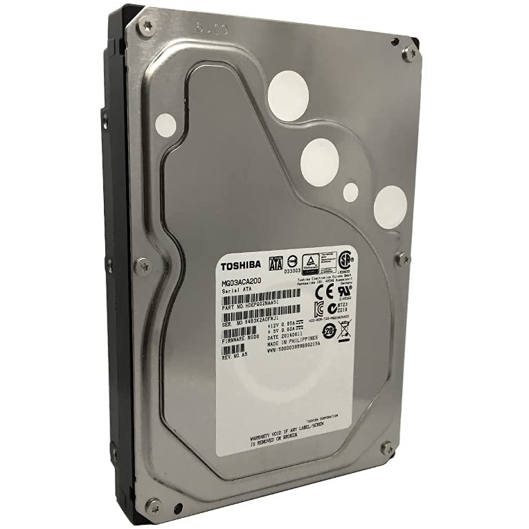 Toshiba Enterprise (MG03) 2TB 7200RPM 3.5" HDD
