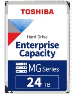 Toshiba MG Series Enterprise 24TB 7200RPM 3.5″ HDD
