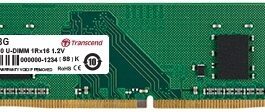 Transcend JetRam 16GB (DDR4-3200, CL22) Desktop RAM