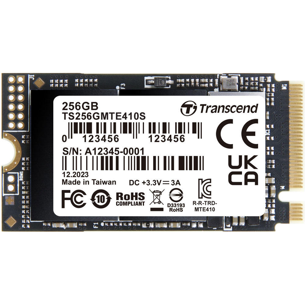 Transcend MTE410s M.2 PCIe4x4 256GB SSD