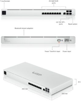 Ubiquiti UISP Pro Multi-WAN 10GbE Router
