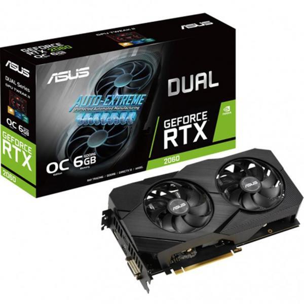 Asus Dual GeForce RTX™ 2060 Evo OC (6GB, GDDR6)