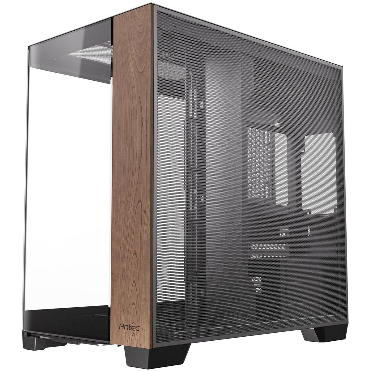 Antec C8 Curved Wood e-ATX Dual Chamber Gaming Case - Image 5