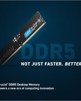 Crucial 32GB (DDR5-5600, CL46) Desktop Memory