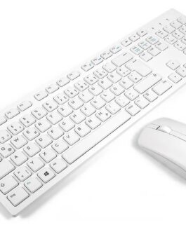 Dell KM636 Wireless Keyboard + Mouse Combo (White)