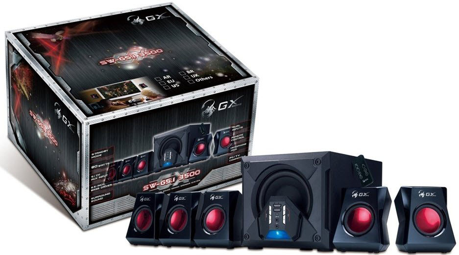 Genius SW-G5.1 3500 5.1 Channel Speaker System - Image 3