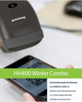 Honeywell HH490 2D Area-Imaging Scanner with Stand (10 Pack)