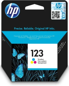 HP 123 Tri-Colour Ink Cartridge