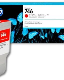 HP 746 DesignJet Chromatic Red Ink Cartridge (P2V81A)