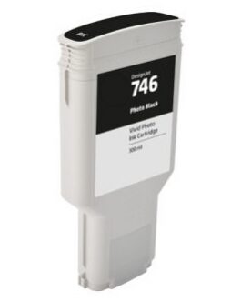 HP 746 DesignJet Matt Black Ink Cartridge (P2V83A)